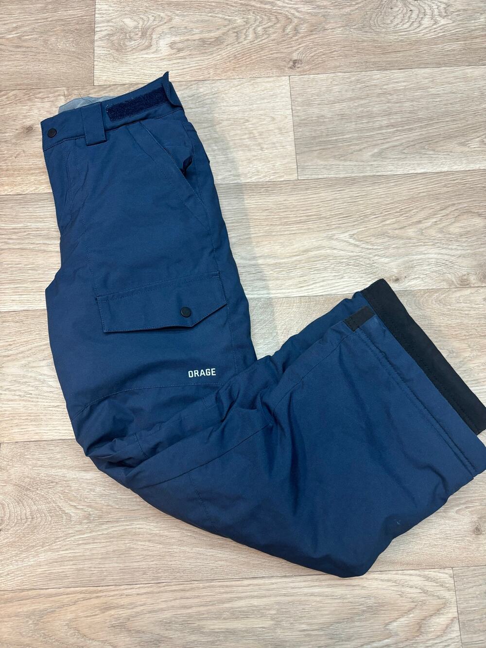 Orage Navy Blue Insulated Ski Snow Pants Size 8 Kids
